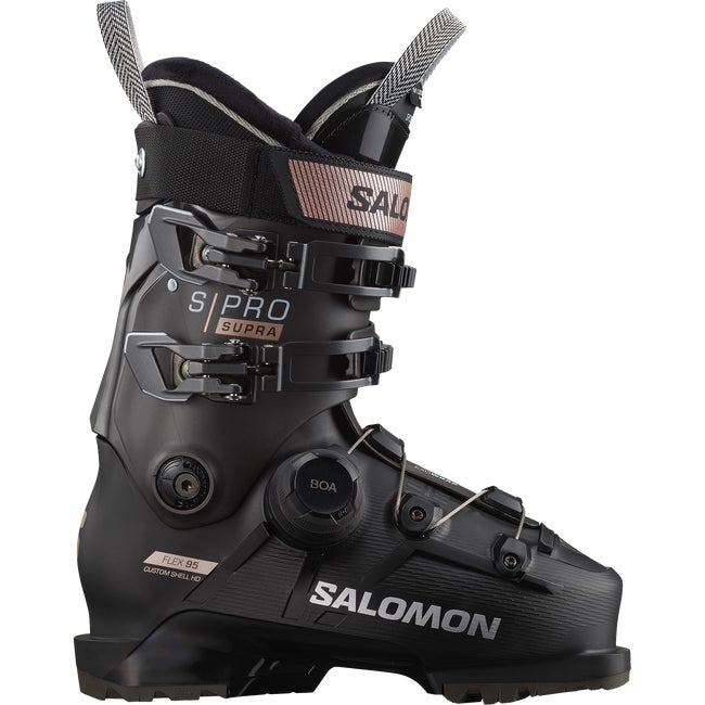 Salomon Spro Supra Boa® 95 Black Beluga Pink Gold Metallic