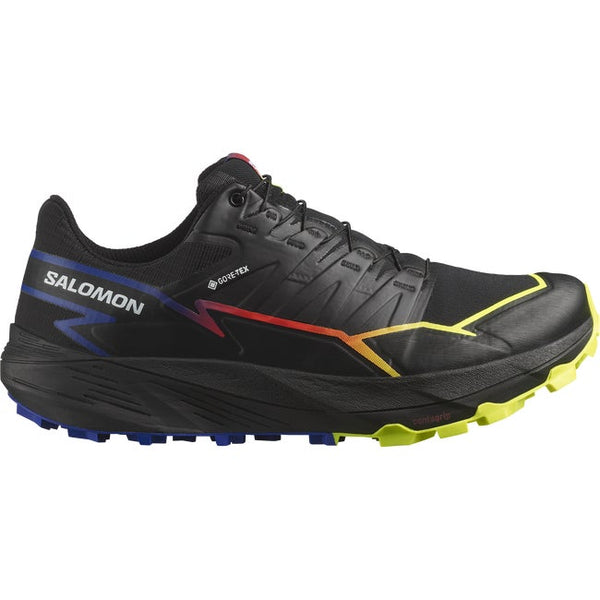 Salomon Thundercross Gore-tex Blue Fire Black Surf The Web Safety Yellow