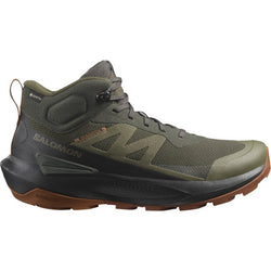 Salomon Elixir Activ Mid Gore-tex Peat Black Caramel Cafe