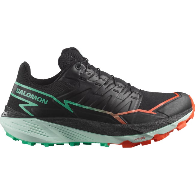 Salomon Thundercross Black Cherry Tomato Electric Green