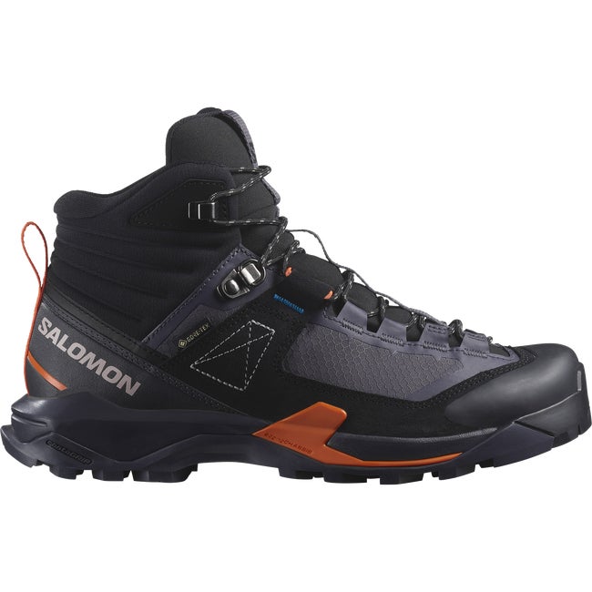 Salomon X Ultra Alpine Mid Gore-tex Nine Iron Black Red Orange