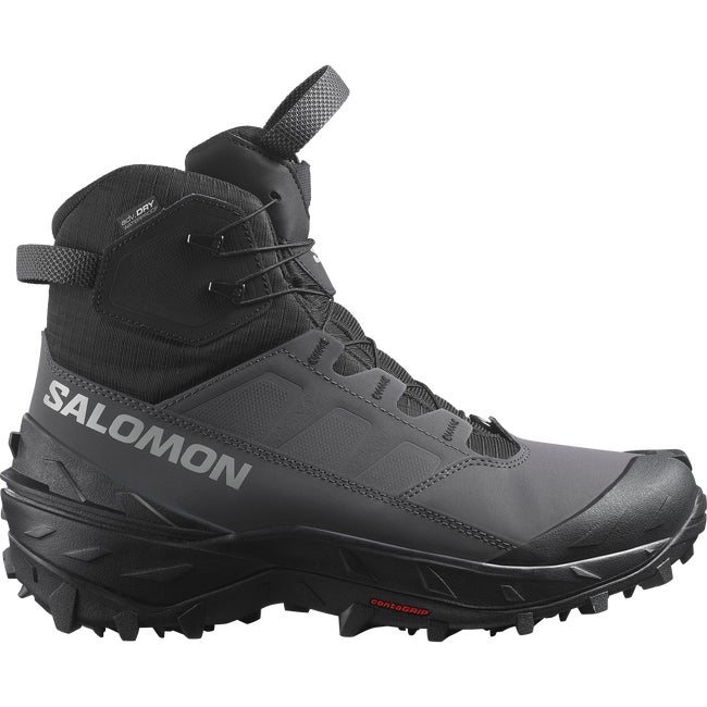 Salomon Crosstrak Powder Waterproof Asphalt Black Sharkskin