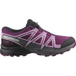 Salomon Speedcross Waterproof Plum Caspia Orchid Bouquet Black