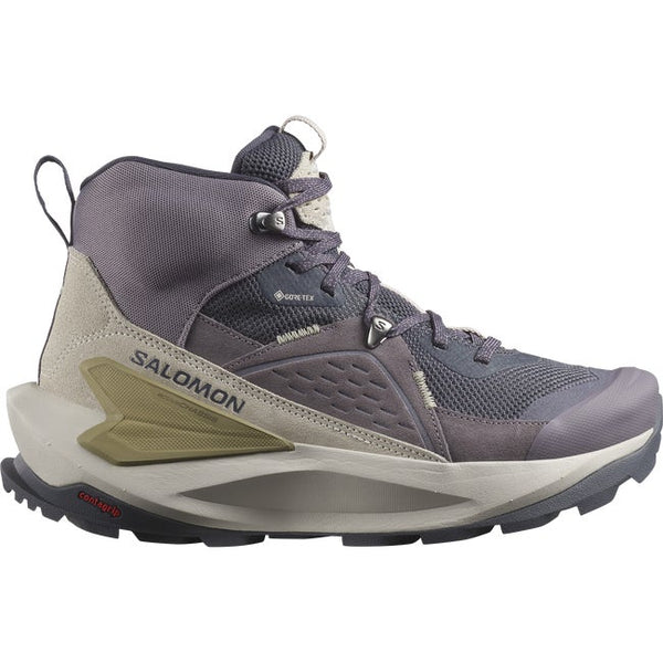 Salomon Elixir Mid Gore-tex Nine Iron Shark Silver Cloud