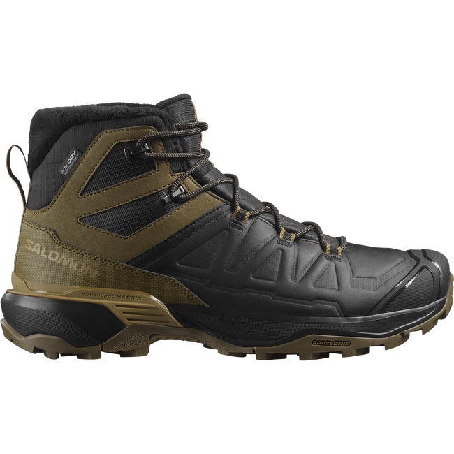 Salomon X Ultra Snowpilot Waterproof Black Military Olive Gothic Olive