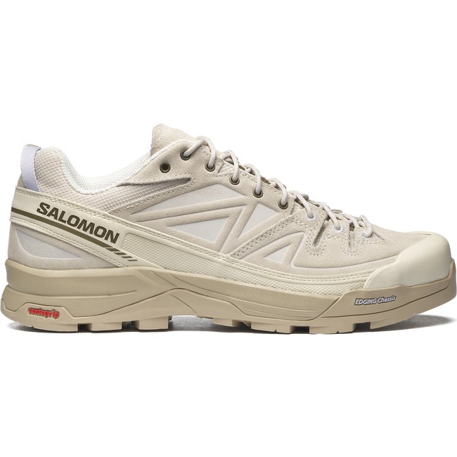 Salomon X-alp Leather Almond Milk White Pepper Burnt Olive