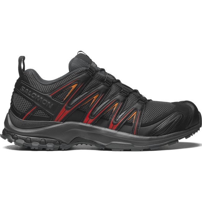 Salomon Xa Pro 3d Asphalt Black Aurora Red