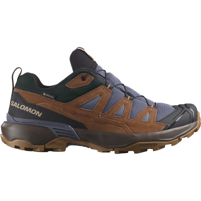 Salomon X Ultra 360 Leather Gore-tex Grisaille Caramel Cafe Marmalade