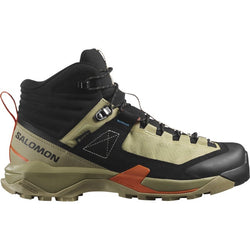 Salomon X Ultra Alpine Mid Gore-tex Sponge Black Red Orange