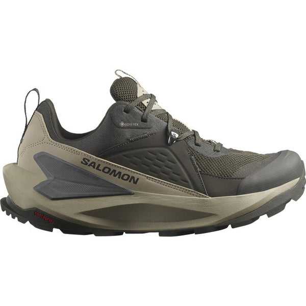 Salomon Elixir Gore-tex Peat Vintage Khaki Castlerock