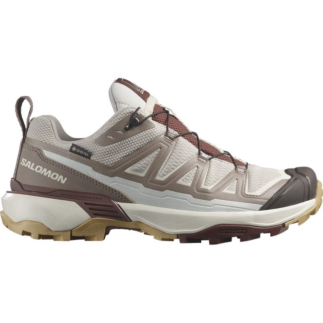 Salomon X Ultra 360 Edge Gore-tex Silver Cloud Iron Rum Raisin