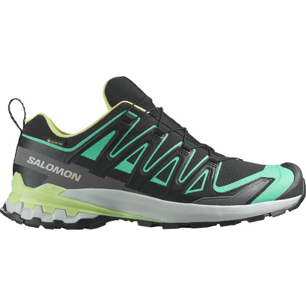 Salomon Xa Pro 3d V9 Gore-tex Black Electric Green Butterfly