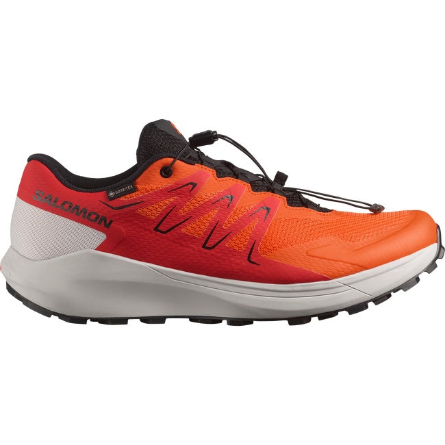 Salomon Temper Gore-tex Red Orange Dawn Blue Black