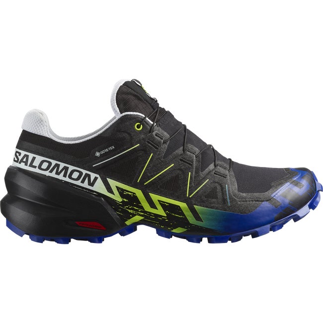 Salomon Speedcross 6 Gore-tex Fan Fire Black Surf The Web Safety Yellow