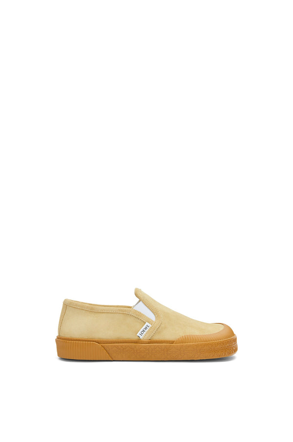 Terra Vulca slip-on sneaker in suede