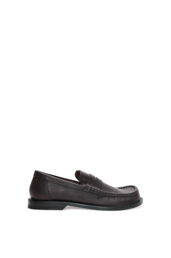 Campo loafer in waxed calfskin