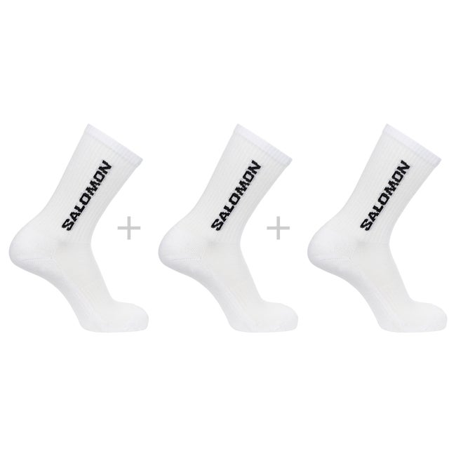 Salomon Everyday Crew 3-pack White White White