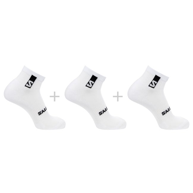 Salomon Everyday Ankle 3-pack White White White