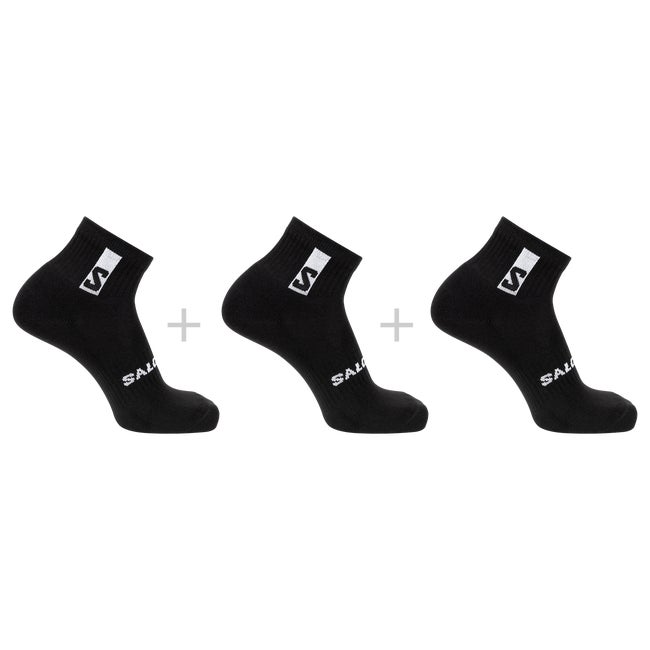 Salomon Everyday Ankle 3-pack Black Black Black