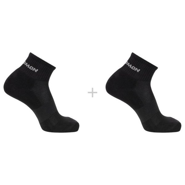 Salomon Evasion Ankle 2-pack Black Black