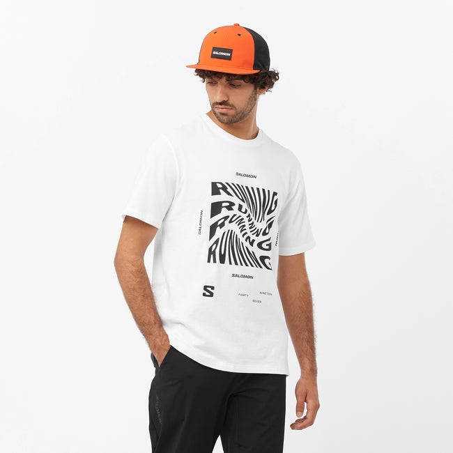 Salomon Running Graphic White