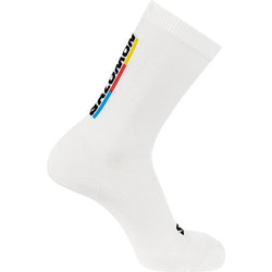 Salomon Pulse Race Flag Crew White Bright Red Lemon