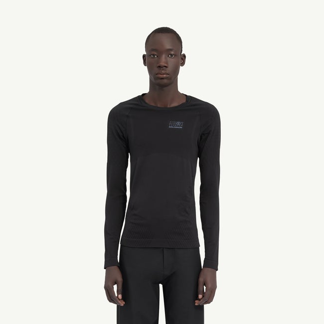 Salomon Salomon Seamless Top Mm6 Deep Black