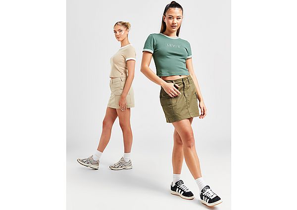 LEVI'S Cargo Skirt Green