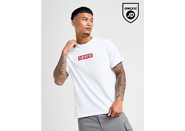 LEVI'S Print Boxtab T-Shirt White