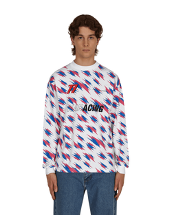 L'Art De L'Automobile Karacing Performance Longsleeve T-Shirt White