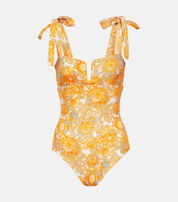 La DoubleJ Barbarella floral swimsuit | LYBSTORE