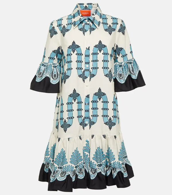 La DoubleJ Choux printed cotton shirt dress | LYBSTORE