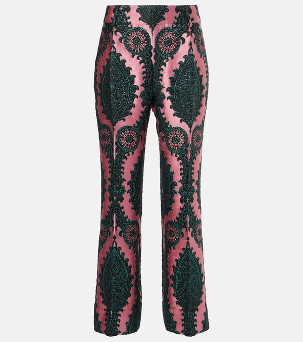 La DoubleJ Hendrix jacquard slim pants