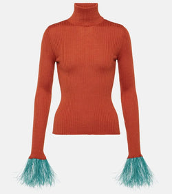 La DoubleJ High Kick cashmere and silk top | LYBSTORE