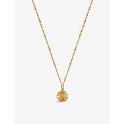 Womens La Maison Couture With Love Darling #9 Wheel 14ct yellow gold-plated vermeil sterling silver necklace