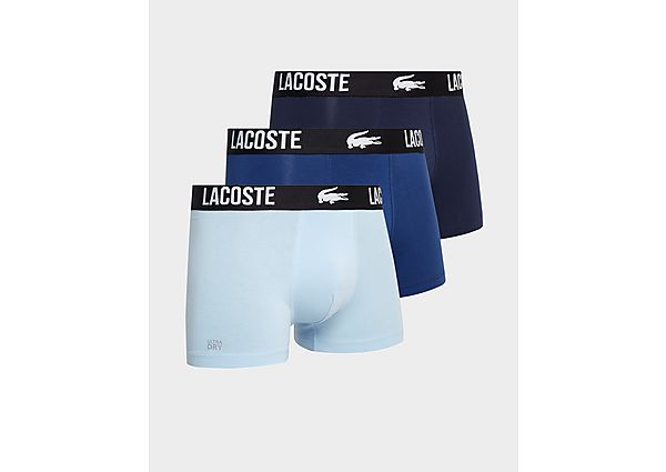 Lacoste 3 Pack Boxers Blue