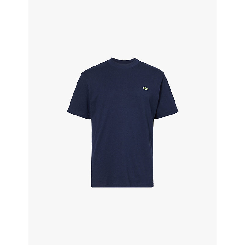 Lacoste Classic logo-embroidered cotton-jersey T-shirt