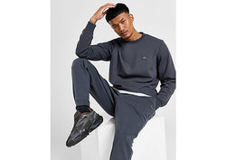 Lacoste Double Knit Crew Sweatshirt Grey