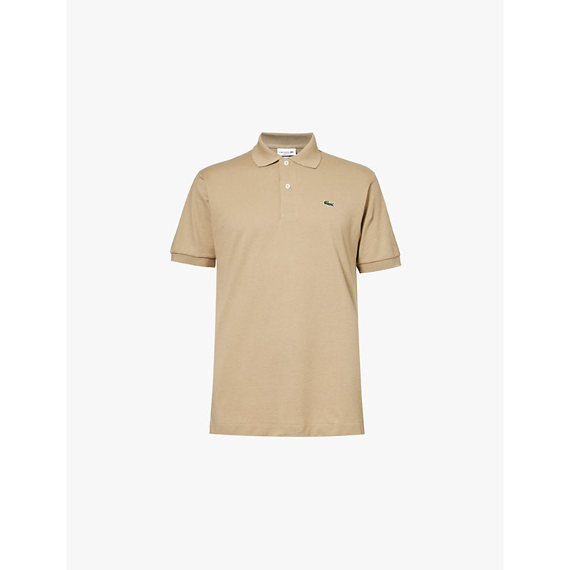 Mens Lacoste Logo-embroidered classic-fit cotton-piqué polo shirt