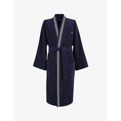 Lacoste Marine organic cotton bath robe