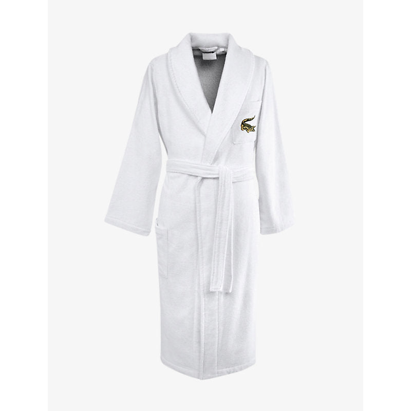 Mens Lacoste Rene cotton dressing gown