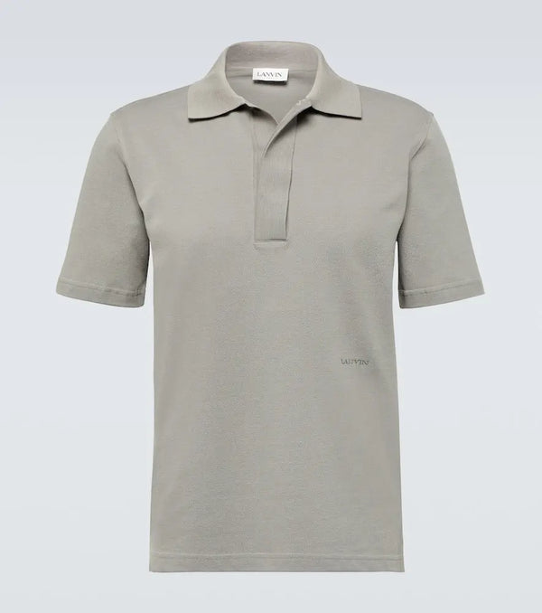 Lanvin Cotton piqué polo shirt | LYBSTORE