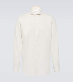 Lardini Cotton Oxford shirt