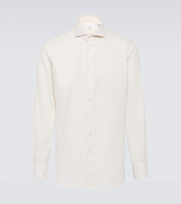 Lardini Cotton Oxford shirt