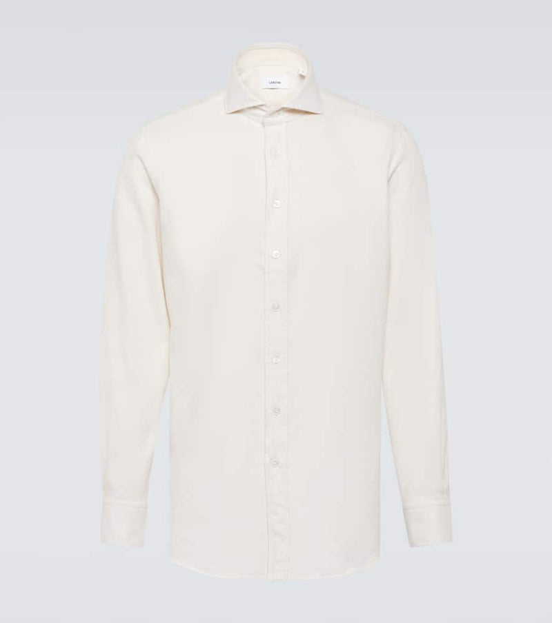 Lardini Cotton Oxford shirt