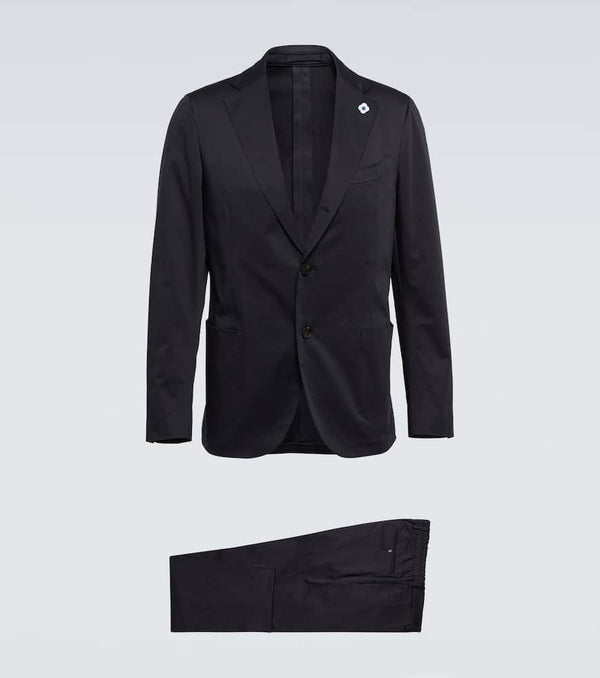 Lardini Cotton-blend suit