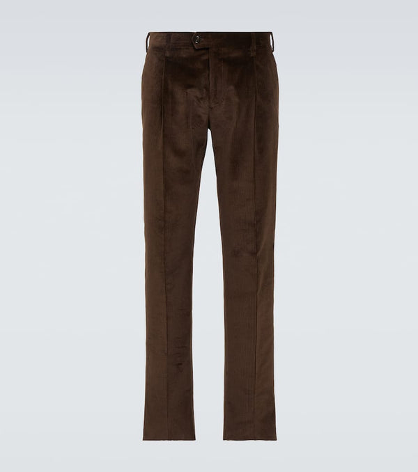 Lardini Cotton corduroy slim pants