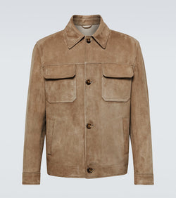 Lardini Ivodon suede jacket