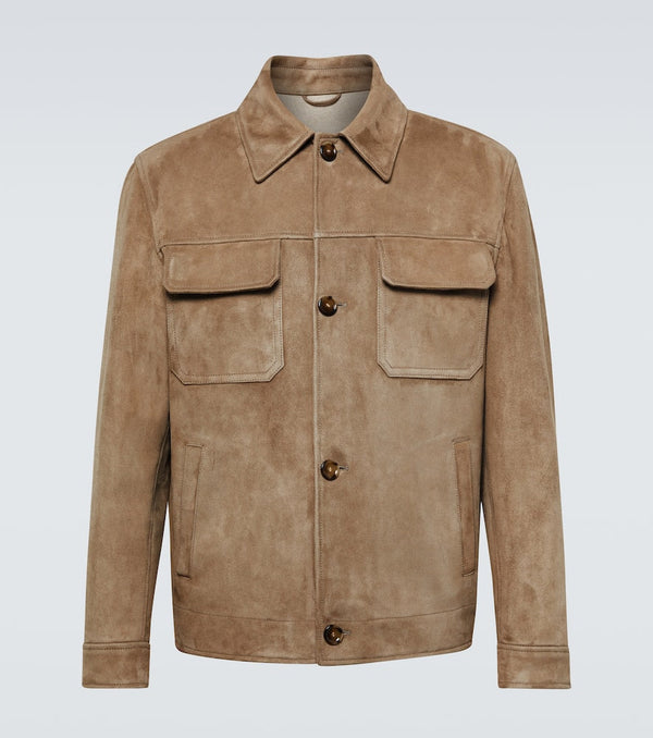 Lardini Ivodon suede jacket