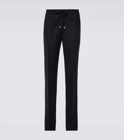 Lardini Pleated wool and cashmere pants | LYBSTORE